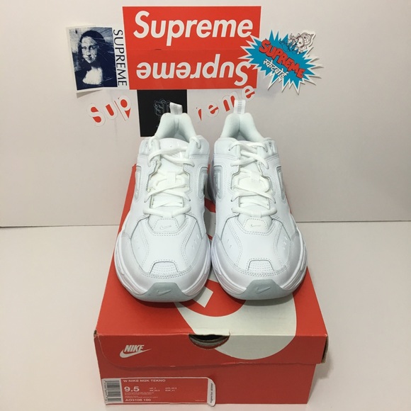 Nike Women's M2K Tekno White/White-Pure Platinum - Picture 3 of 7